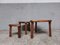 Brutalist Nesting Tables, Set of 3 6