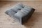Elephant Grey Velvet Togo Lounge Chair with Pouf and Three-Seat Sofa by Michel Ducaroy for Ligne Roset, Set of 3 14