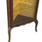 Antique French Corner Display Cabinet with Bronce Edges 7