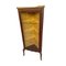 Antique French Corner Display Cabinet with Bronce Edges 2