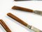 Vintage German Bakelite Knives, 1950s, Set of 6, Image 7