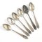 Vintage Polish Brass Mocca Spoons, 1950s, Set of 6 3