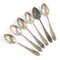 Vintage Polish Brass Mocca Spoons, 1950s, Set of 6, Image 3