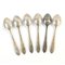 Vintage Polish Brass Mocca Spoons, 1950s, Set of 6 6