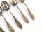 Art Deco Brass Spoons from WSW, 1950s, Set of 6 4
