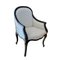 Vintage English Upholstered Armchair 1