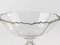 Biedermeier Crystal Bowl on Stand, 1800s, Image 3