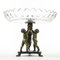 Polish Art Nouveau Figurative Crystal Bowl on Stand, 1890s 6