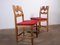 Razorblade Dining Chairs in Oak attributed to Henning Kjærnulf, 1960s, Set of 9 3