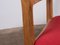 Razorblade Dining Chairs in Oak attributed to Henning Kjærnulf, 1960s, Set of 9, Image 4