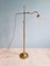 Art Deco Style Floor Lamp in Brass and Transparent Glass 15