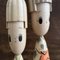 Kawaii Sosaku Kokeshi Dolls, Japan, 1980s, Set of 2 2