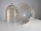 Hand-Painted Floral Beacon Crystal Domes, Set of 2 6