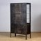 Vintage Glass & Iron Medical Cabinet, 1950s 12