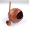 Teak Bowl with Scoop, Sweden, 1960s, Set of 2, Image 2