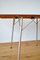 Mesa de comedor modelo 3601 plegable danesa de Arne Jacobsen para Fritz Hansen, años 50, Imagen 6