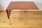 Mesa de comedor modelo 3601 plegable danesa de Arne Jacobsen para Fritz Hansen, años 50, Imagen 3