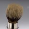 20th Century English Silver Shaving Brush & Stand from Christopher Lawrence, 1976, Set of 2 5