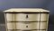 Small Danish Baroque Painted Wooden Chest of Drawers, 1760s 2