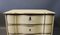 Small Danish Baroque Painted Wooden Chest of Drawers, 1760s, Image 2