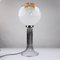 Vintage Table Lamp Chrome & Glass from Mazzega, 1960s, Image 1