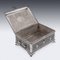 20th Century Indian Kutch Silver Treasure Chest, 1900s 9