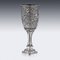 19th Century Chinese Export Silver Goblet from Lee Ching, 1870s, Image 4