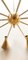 Sputnik 10-Light Chandelier in Brass with Adjustable Domes, Image 13