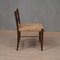 Mid-Century Oak and Straw Chairs, 1970s, Set of 2, Image 6