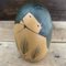 Vintage Grain Stiel Kokeshi Puppe von Usaburo, Japan, 1970er 2