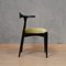 Mid-Century Danish Beech Wood and Green Fabric Dinning Chairs, 1960s, Set of 4 9