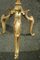Vintage Tripod Lampe aus Bronze, Messing & Onyx, 1980er 5
