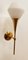 Sconce in Brass and Glass from Stilnovo, Image 1