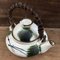 Mid-Century Porcelain Teapots, Japan, 1960s, Set of 2 3