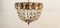Brass Suspension Light with Crystals 13
