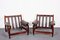 Mid-Century Rosewood & Leather Rodeio Lounge Chairs by Jean Gillon for Italma Woodart, Brazil, 1960s, Set of 2, Image 14