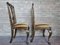 Chippedale Style Dining Chairs in Walnut with Padded Seats, 1930s, Set of 6 4