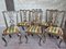 Chaises de Salle à Manger Style Chippedale en Noyer avec Sièges Rembourrés, 1930s, Set de 6 2