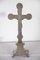 Art Nouveau Nickled Table Crucifix, 1910s 7