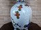 Lampada da tavolo in ceramica con decorazioni floreali, anni '50, Immagine 15