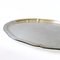 Vintage Swedish Wavy Silver-Plated Oval Tray 4