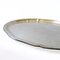 Vintage Swedish Wavy Silver-Plated Oval Tray, Image 4