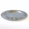 Vintage Silver Plated Round Tray with Embossed Flower Pattern, Sweden 2