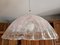 Suspension Light in Transparent and Pink Murano Glass, 1970s 1