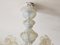 Venetian Murano Glass 6-Light Chandelier with Flower Decor, 1970 2