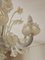Venezianischer Kronleuchter aus Muranoglas mit 6 Leuchten und Blumendekor, 1970 5