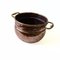 Medium Size Copper Pot with Brass Handles, Sweden 1