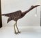 Wooden Crane Bird with Suspended Skull, 1940s, Image 2