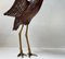 Oiseau Grue en Bois avec Crâne Suspendu, 1940s 4