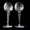 Vintage Crystal High Wine Glasses Design Waterford, Europe, Set of 2, Image 1